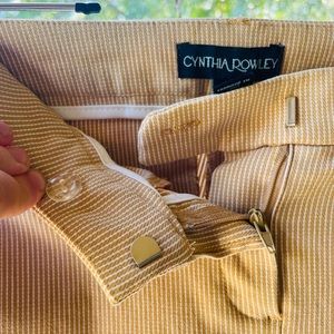 Cynthia rowey let stretch dress pants